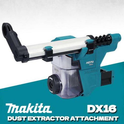 MAKITA 오리지널 무선 로터리 해머 DHR183Z 베어 도구 18V 리튬 전동 공구 다기능 DHR183 해머 임팩트 드릴 DX16, 3) DX16