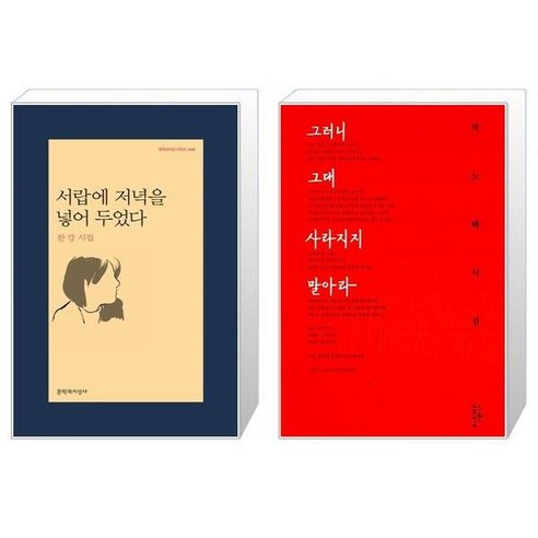 서랍에 저녁을 넣어 두었다 + 그러니 그대 사라지지 말아라 [전2권세트상품]