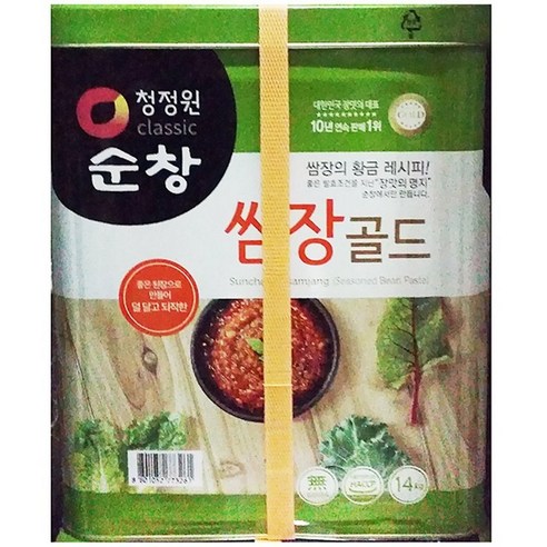 청정원 순창 쌈장 골드, 1개, 14kg