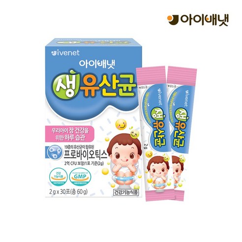 아이배냇 생유산균 1개월분 1박스, 60g, 1개