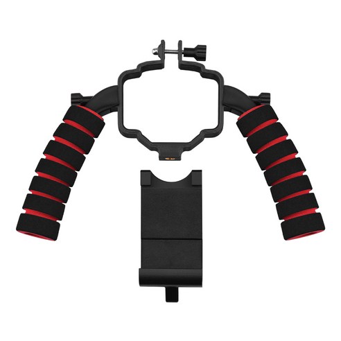 AFBEST Mavic Air 2용 핸드헬드 짐벌 브래킷 홀더 안정기 트레이 핸들 조종기 홀더 표준, 검정