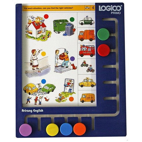 창의력과 소근육 발달을 돕는 마법, 로지코 프리모 버튼 활동판