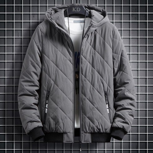 가을 겨울 자켓 남성 폭격기 자켓 후드 캐주얼 두꺼운 코튼 패딩 남성 streetwear quilted coats 남성 자켓