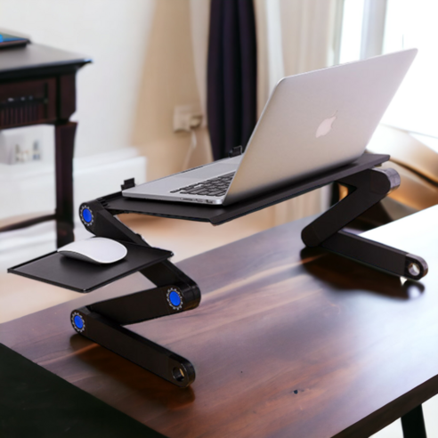 침대 누워서 노트북 거치대 높이조절 받침대