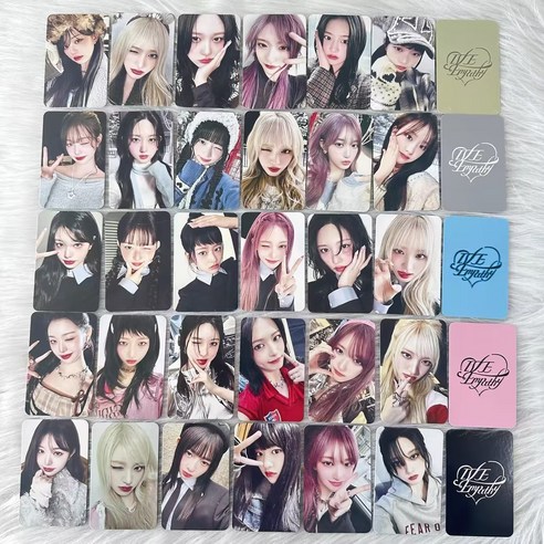 IVE 아이브 포카 미니3집 엠파시 empathy 행운카드 Digipack Ver pb 특전카드 am1.0 sw1.0 wm1.0 아이돌 컴백 앨범 굿즈 포토카드, 30장