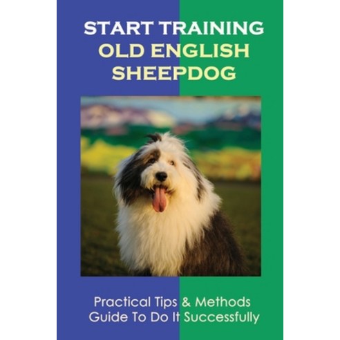 (영문도서) Start Training Old English Sheepdog: Practical Tips & Methods Guide To Do It Successfully: Di... Paperback, Independently Published, 9798549669246