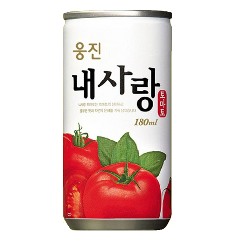 웅진식품 내사랑 토마토주스, 180ml, 56개