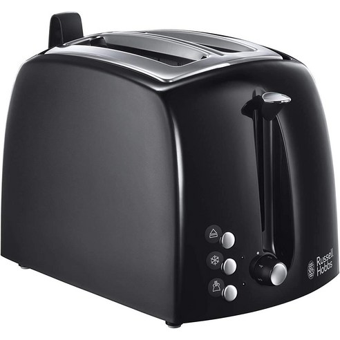 Russell Hobbs Toaster 러셀 토스터기 블랙 독일직배송, 원컬러