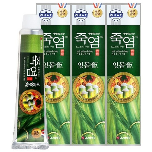 죽염 잇몸고 치약, 140g, 3개