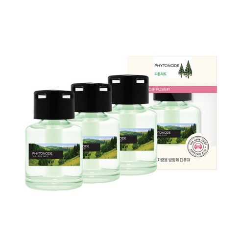 더허브샵 차량용 방향제 디퓨저 70ml, 피톤치드, 3세트