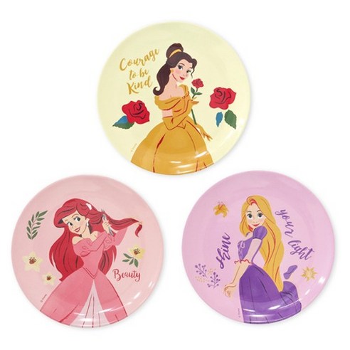 디즈니 프린세스 접시 세트: 꿈과 사랑이 가득한 식탁을 완성하세요!