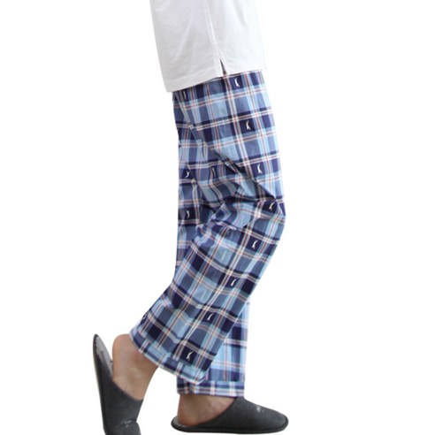 슬레진저 남성 코튼 체크 파자마: 편안한 밤, 활기찬 아침을 위한 선택