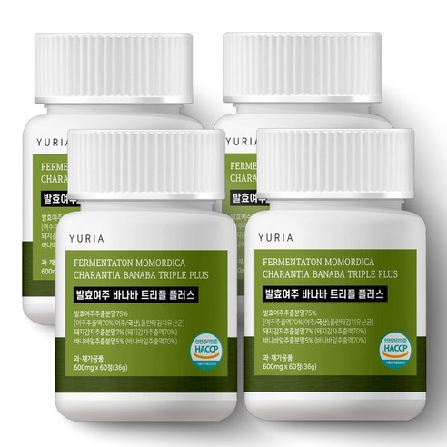 국내산 발효 여주정 바나바 트리플 플러스 600mg
