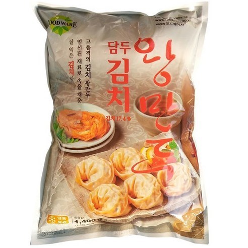 담두 김치왕만두 1.4kg, 1개 Best Top5