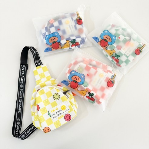 안전하고 예쁜 슬링백으로 아이들의 생일을 특별하게!