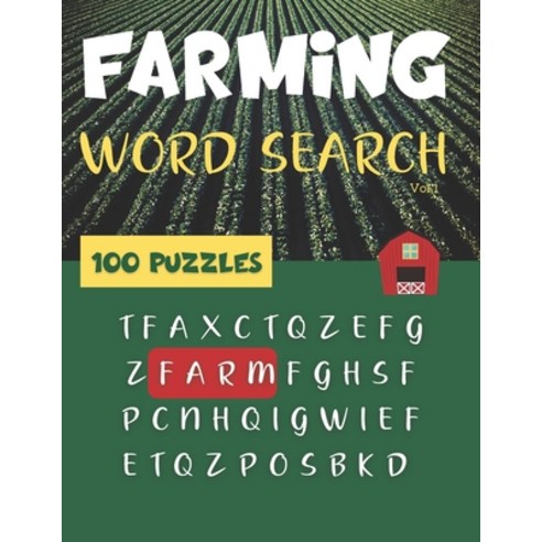 Farming Word Search - 100 Puzzles (vol.1): Brain Games for adults and kids Paperback, Independently Published, English, 9798572845068