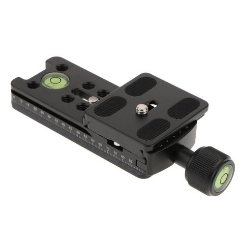 NNR-100 카메라 장착 브래킷 디지털 캠용 퀵 릴리스 클램프 플레이트 어셈블리, 설명, 블랙, 설명
