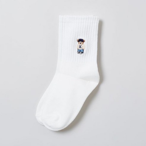 사랑스러운 쿠디 자수 레귤러삭스로 아이의 발걸음에 행복을 더하세요!