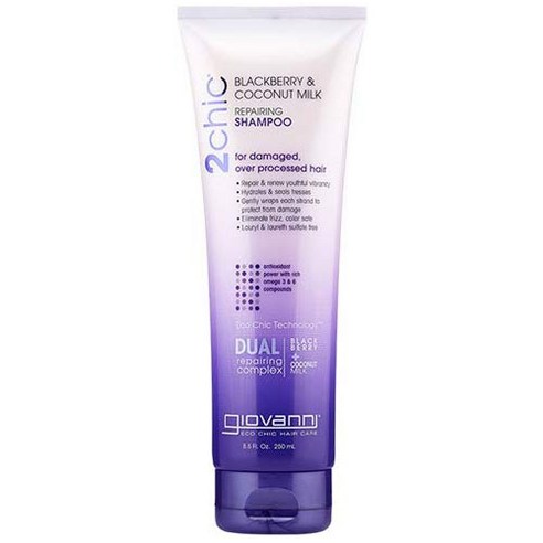 Giovanni 2시크 울트라-리페어 샴푸, 250ml, 1개
