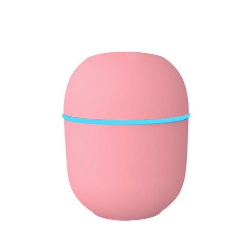 미니카 가습기 usb 가정용 휴대용 정음 침실 안개량 사무용 데스크톱 가습기, 달걀b핑크 Usb 플러그인