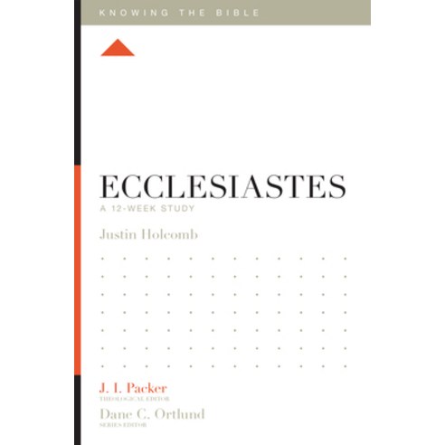 (영문도서) Ecclesiastes: A 12-Week Study Paperback, Crossway, English, 9781433548536