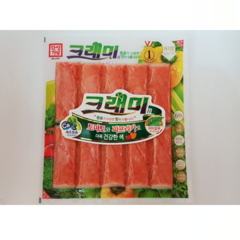 한성기업 크래미h 90g x5개 맛살 게살 샐러드용 게맛살, 5개