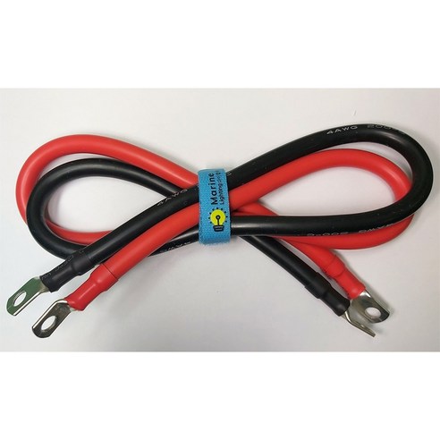 4 AWG 6 AWG 인버터 케이블 연결선 실리콘케이블, 6AWG, 1개