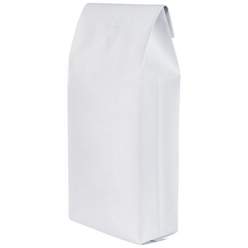 테리장 고급형 아로마밸브 M방 후면실링 커피 원두 봉투 1kg 무광 화이트, 100개