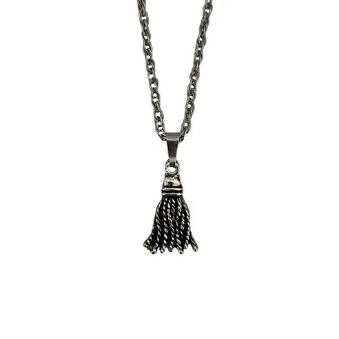[루크문] 루크태슬 써지컬스틸 체인 목걸이 / LUKE TASELE CHAIN NECKLACE - 목걸이 | 쿠팡