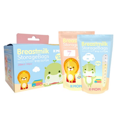 케이맘 모유저장팩 200ml, 100개입, 2개