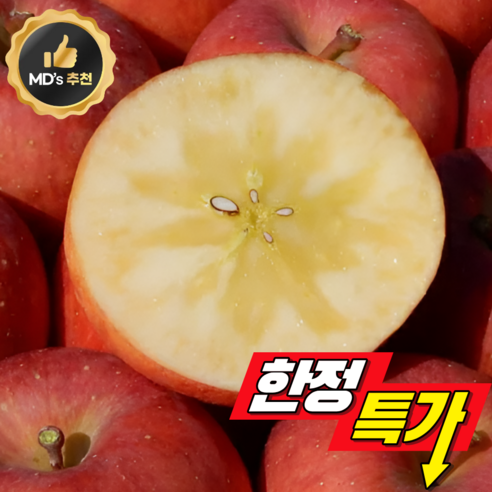[꿀당도보장]재구매1위 산지직송 경북 꿀사과 부사사과