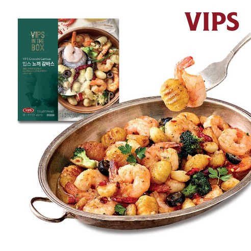 [빕스]뇨끼 감바스 336g 3팩, 3개