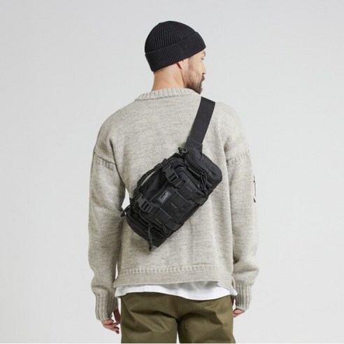 견고함과 실용성의 완벽한 조화, 맥포스 프로테우스 웨이스트백 블랙