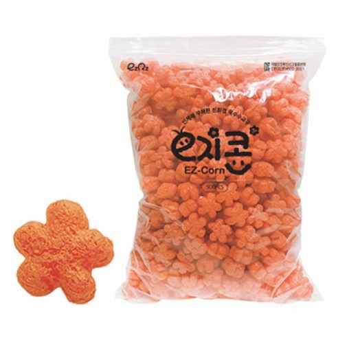 이지콘 블럭 꽃 (500pcs) 2봉, 주황