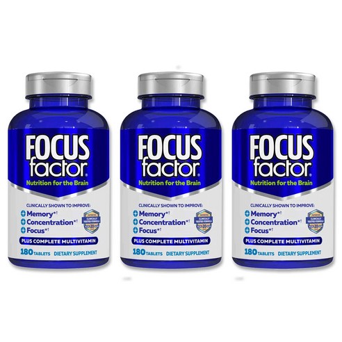 포커스팩터 Focus Factor 두뇌건강 집중력 향상