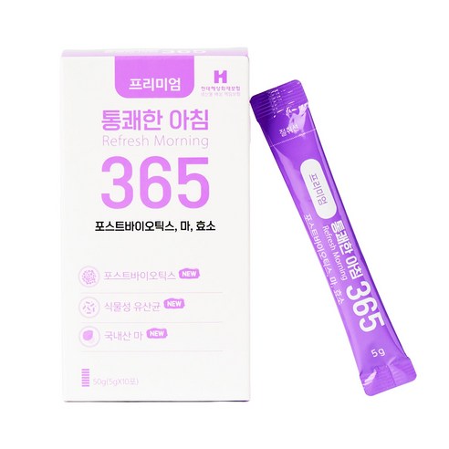 통쾌삼 통쾌한 아침 365, 1박스, 80g
