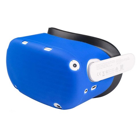 VR게임 오큘러스 퀘스트헤드셋 헤드 커버 케이스, 블루