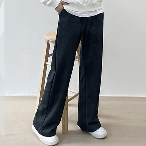 걸즈팩토리 여성용 하이티일자 와이드 밴딩 트레이닝 팬츠