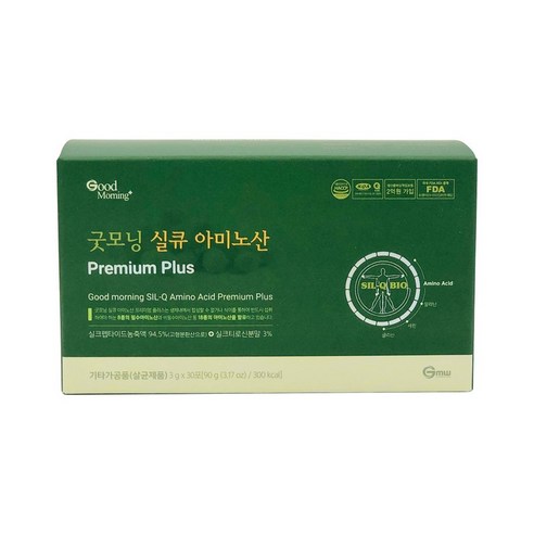 굿모닝월드 실큐아미노산 3g 30포, 90g, 1개