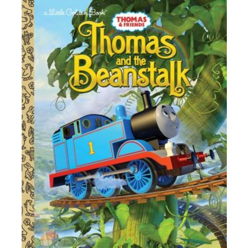 (영문도서) Thomas and the Beanstalk (Thomas & Friends) Hardcover, Golden Books