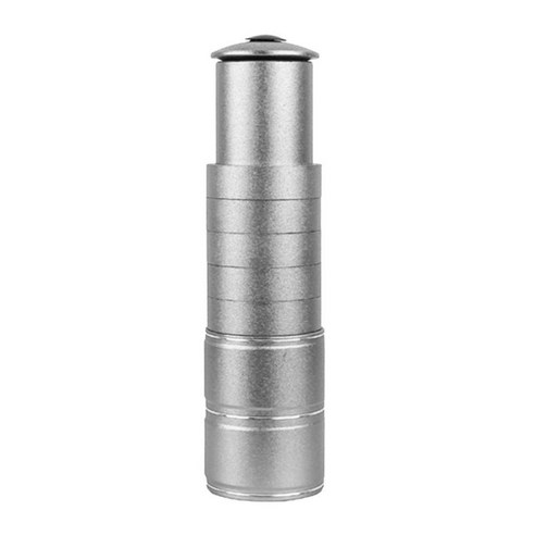 자전거 포크 스템 MTB 자전거 핸들 바 라이저 헤드 업 어댑터 1 1/8 ", 실버, 13.7cm, 알루미늄 합금