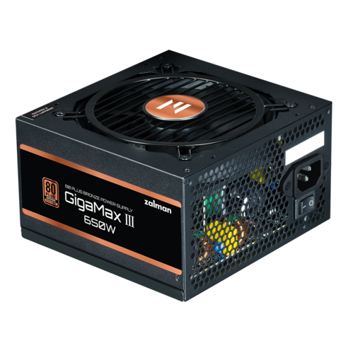 잘만 GigaMax III 650W 80Plus Bronze 모듈러 ATX3.0 (PCIE5)