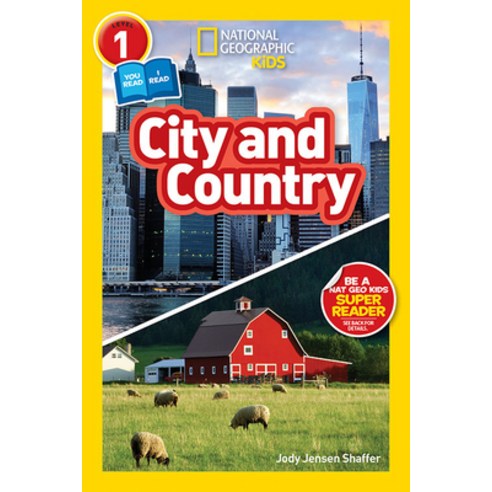 National Geographic Readers: City/Country (Level 1 Co-Reader) Paperback, National Geographic Kids, English, 9781426328862