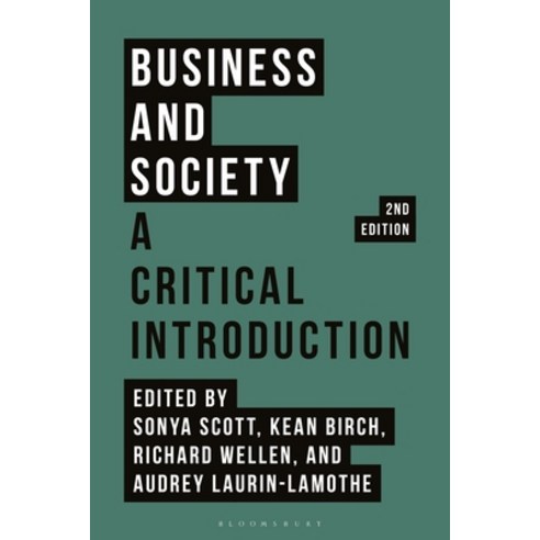 (영문도서) Business and Society: A Critical Introduction Hardcover, Bloomsbury Academic, English, 9781350357075