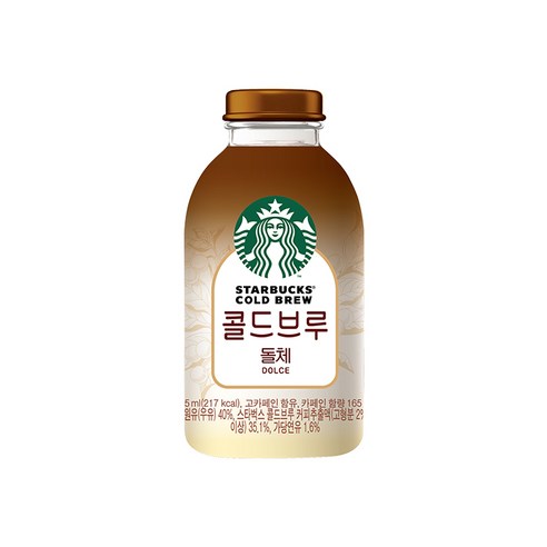 스타벅스 콜드브루 돌체 325mlx12 아이스포장, 325ml, 1세트