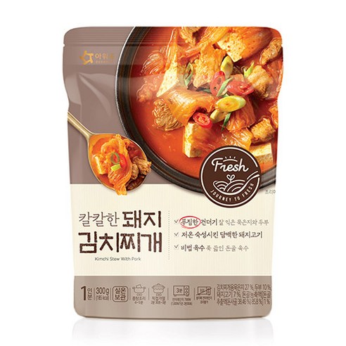 아워홈 칼칼한 돼지 김치찌개 300g