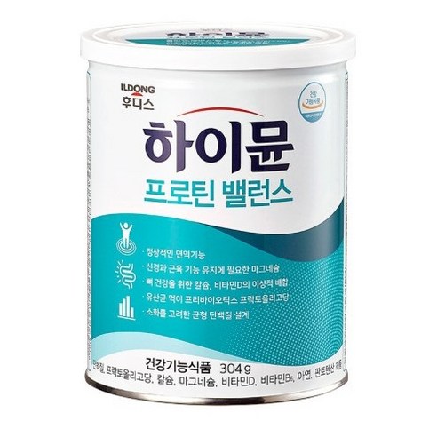 일동후디스 하이뮨 프로틴 밸런스 304g x 1캔, 기본