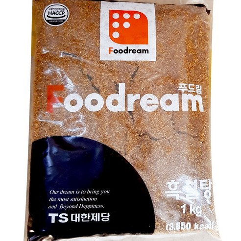 대한제당 푸드림 흑설탕 1kg, 3개 흑설탕3kg