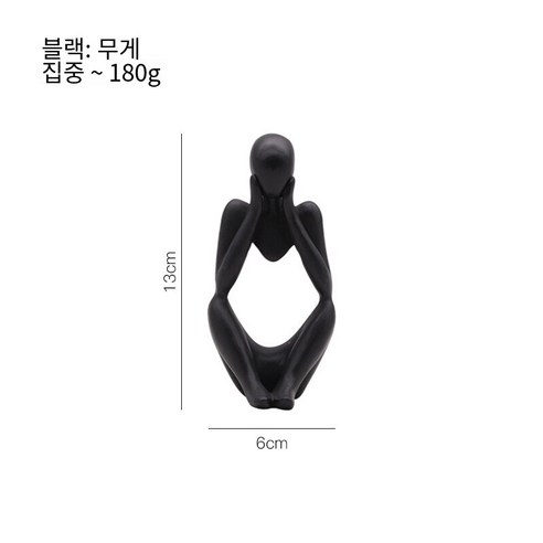 유럽 스타일 크리 에이 티브 미니 추상 미술 얼굴 마스크 장식 거실 홈 장식 공예품 선물, 미니 블랙: 전용, 하나