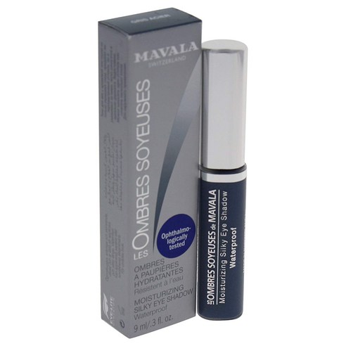마발라 레종브레 소이유즈 모이스처라이징 실키 아이 섀도우 워터프루프 9ml, Gris Acier, 1개